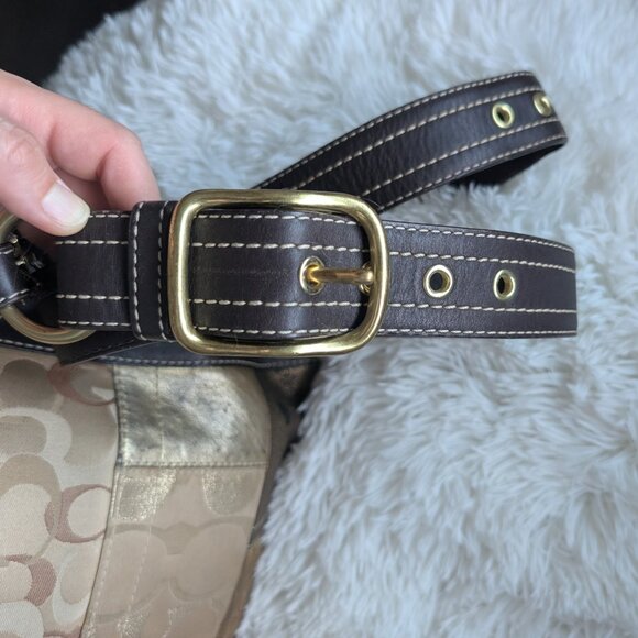 Coach Patchwork Leather Shoulder Bag*see Callouts - Picture 12 of 14